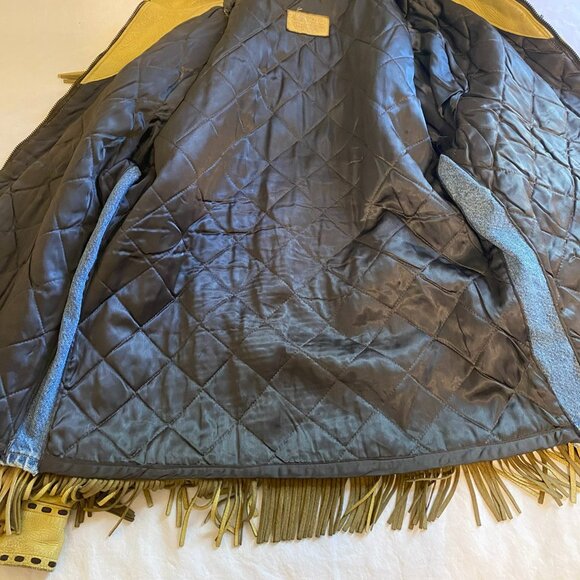 1960s WP Place & Co Leather Fringe Jacket - Picture 9 of 9